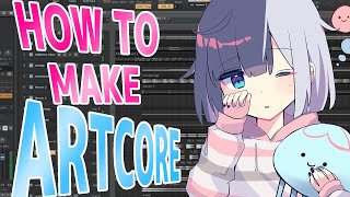 How to make Artcore 〔1minute〕1分でわかるアートコアの作り方 [upl. by Maite]