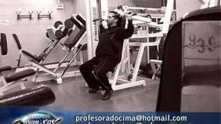 Ejercicio de musculacion para hombros  Analisis biomecanico [upl. by Kailey336]