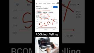 RCOM share not selling rcom pennystock shorts short [upl. by Golliner]