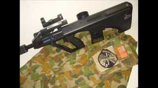 Tippmann A5 Project F88 Austeyr  Steyr AUG Part 1 [upl. by Akoyin]