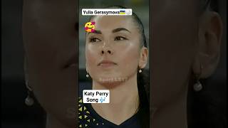 Yulia Gerasymova 🏐🔝 Song by Katy Perry 🎶 [upl. by Aztiram]