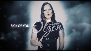 Anette Olzon  quotSick Of Youquot  Official Lyric Video [upl. by Llenaej490]