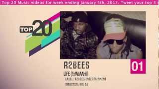 Top 20 Ghana Music Video Countdown  Week 1 2013 [upl. by Rese774]