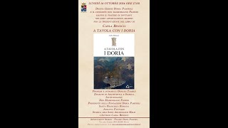 Presentazione del Libro quotA Tavola con i Doriaquot [upl. by Eimareg]