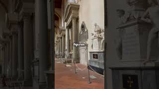 Discovering The Church of Santa Croce in Florence shorts funfacts florence stunning italy [upl. by Asiret]