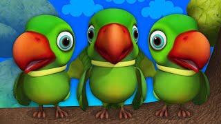 Main Tota Main Tota  Main Tota Hare Rang Ka  Hindi Rhymes  Hindi nursery rhymes [upl. by Cilo864]