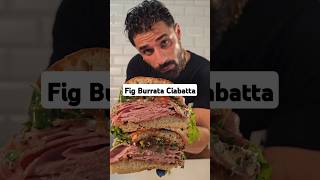 Fig Burrata Ciabatta figjam burrata ciabatta italianfood italianbread italianrecipe [upl. by Decato]