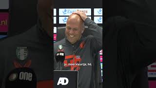 Arne Slot heeft lekker kunnen bijbruinen tijdens zijn vrije dagen 😂☀️feyenoord liverpool arneslot [upl. by Latsryk]