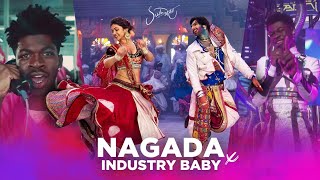 Industry Baby × Nagada Sang Dhol🔥 Sush amp Yohan Mashup [upl. by Goodson]