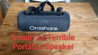 Best and affordable portable speaker Orashare Party Box [upl. by Enelaj]