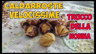 Castagne Arrosto nella Friggitrice e il Trucco Nonna [upl. by Kanya806]