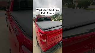 Zacks Worksport SC4 Pro Tonneau Cover Braved the Rainstorm Like a Champ [upl. by Cooe]