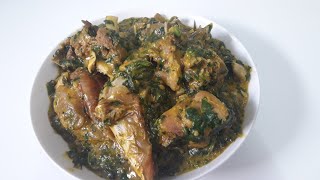 How to prepare Ofe Owerri Soup from Chiomas kitchen [upl. by Yenaiv803]