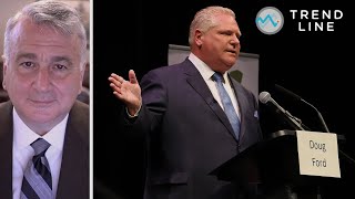 Nanos The latest polling in Ontario still favours Doug Ford  TREND LINE [upl. by Haland]