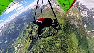 Hanggliding in the Surselva [upl. by Ratcliffe]