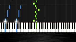 Ludovico Einaudi  Primavera  Piano Tutorial by PlutaX  Synthesia [upl. by Noid]