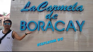 LA CARMELA DE BORACAY STAYCATION BEACHFRONT STATION 2  QUICK ROOM TOUR [upl. by Madlen]