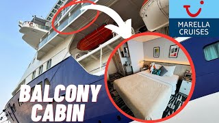 Marella Discovery Balcony Cabin Tour amp Review [upl. by Akemot891]