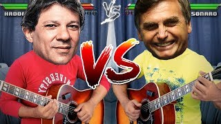 BOLSONARO VS HADDAD  Duelo de Violão Fingerstyle Músicas de Campanha [upl. by Rawdin]