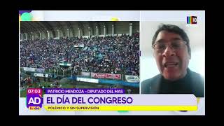 Patricio Mendoza quotCon o sin el TSE llevaremos a cabo el Congresoquot [upl. by Caresa]