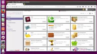 How to Install OpenERP 7 in Ubuntu [upl. by Bergren]