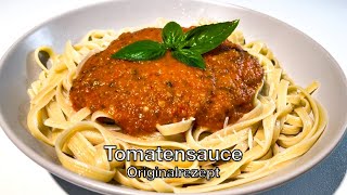 Leckere Tomatensauce Selber Machen  Einfaches Rezept [upl. by Malan]