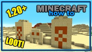 Everything About the Desert Pyramid in Minecraft 120  Easy Minecraft Tutorial [upl. by Naux]