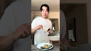 KIMBAP FRENCH TOAST kimbap korean koreanfood easyrecipe foodhacks leftovers [upl. by Komsa]