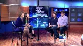 Much Ado About Nothing  Interview with Nathan Fillion Amy Acker and Alexis Denisof by KOMO [upl. by Dick846]