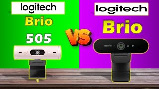 LOGITECH BRIO 505 VS LOGITECH BRIO [upl. by Tabshey]