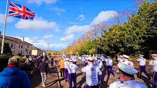 Star of the Roe Flute Band Limavady in Scotland  Pride of the Village FB 40th Anniversary 2024 [upl. by Alexina]