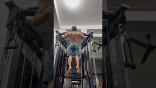 fitnessnepal motivation pullups backdayworkout gymexercises workoutmashup gymshorts [upl. by Arbed]