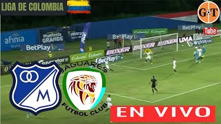 MILLONARIOS VS JAGUARES DE CORDOBA EN VIVO 🛑 COLOMBIA Clausura  Jornada 11 🌎 GRANEGA [upl. by Whitten296]