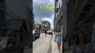 Street Views of El Nido Town  Palawan Island Philippines [upl. by Sucirdor]