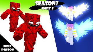 PART 8 Season 7 HEROBRINE BROS Revenge of an angel Hell prison  Minecraft Animation [upl. by Tse]