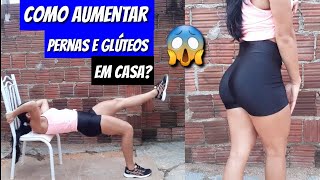 3 EXERCÍCIOS Para Aumentar GLÚTEOS e Engrossar COXA Em Casa [upl. by Magen763]