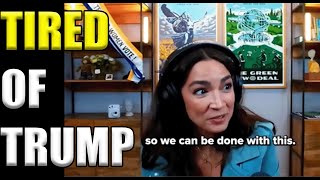 AOC Is SICK Of Having To Resist Trump [upl. by Suillenroc247]