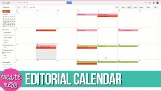 Editorial Calendar  How I Plan Blog amp Youtube Posts  An Organised Mess [upl. by Darnell]