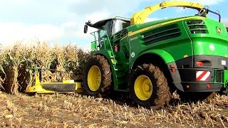 De nieuwe John Deere 8600i hakselaar Helene in actie bij Jan de Winkel [upl. by Laurens]