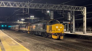 Class 37’s on the Cars Rugeley Trent Valley 20012023 [upl. by Nail]