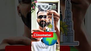 What is clinometer  what is Indian clinometer height and distance trigonometry class10 shortsfeed [upl. by Tammara]