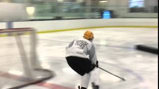 Henry Rybinski  crossovers into fake and shot in stride drill  BWC Bantam AAA [upl. by Philbert128]