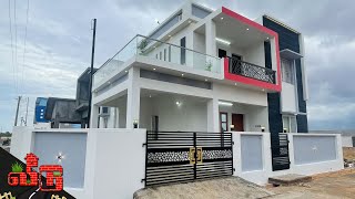 35 லட்சத்தில் இப்படி ஒரு வீடா  4BHK Duplex House Including Interior and Landscaping  Veedu 417 [upl. by Suhsoj395]