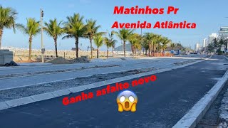 INACREDITÁVEL SERÁ QUE MATINHOS NÃO TERÁ MAIS ENCHENTES  Alargamento da praia de Matinhos [upl. by Roydd]