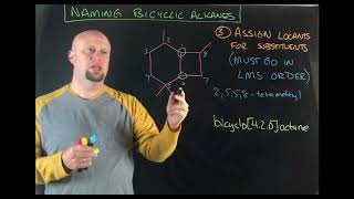 Naming Bicyclic Alkanes [upl. by Alena486]