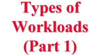 CSE5671304A Types of Workloads for Computer System Performance Evaluation [upl. by Nairadas825]