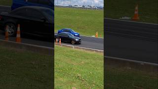 M SPORT VS EVO drag race almost lost it [upl. by Consalve87]