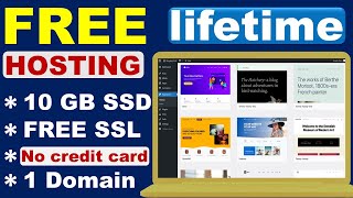 Free hosting provider wordpress FREE FOR LIFETIME [upl. by Suhpesoj86]