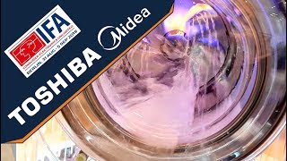 IFA 2018  Midea amp Toshiba home appliances [upl. by Adnov]