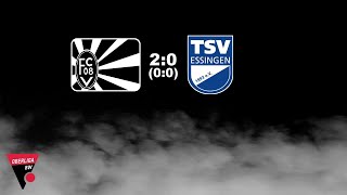 HIGHLIGHTS  FC 08 Villingen  TSV Essingen  Oberliga 202324 Spieltag 27 [upl. by Paulita]